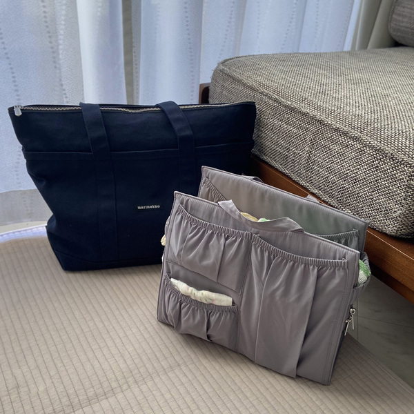 オムツ・着替えが迷子にならない！「kukka ja puu バッグインバッグ」愛用レポ[PR]