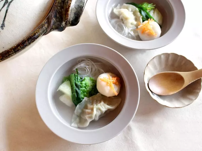 きれいに食べ終わると気持ちがいいね。家族ニッコリ「すくいやすいボウル」