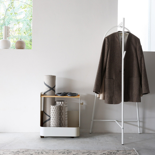 おサボりなし！ヨガマットもローラーもまとめて収納「宅トレ」用品置き場[PR]