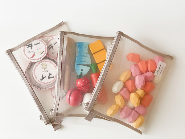 おもちゃ収納を卒業したら？クッカヤプーの「メッシュポーチM3点セット」の新たな使い道[PR]