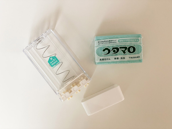 靴下予洗いの救世主！ウタマロ石けんをもっと使いやすくする「洗濯石鹸ケース」[PR]