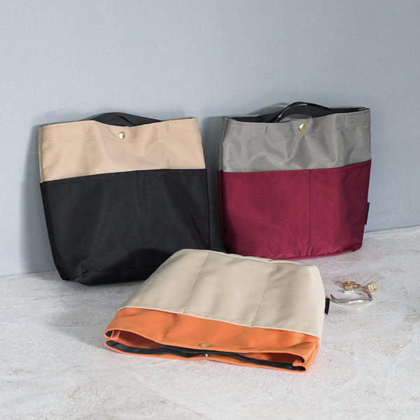 人気の理由はこのシルエット。ごちゃつきバッグを卒業！整頓上手な「バッグインバッグ」新作スタッフレポ[PR]