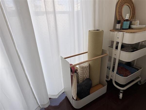 「やるぞ！」と思ったらすぐ取れるフィットネス収納。スタッフが実際に使ってみました[PR]