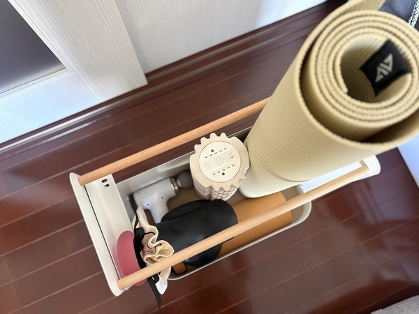 「やるぞ！」と思ったらすぐ取れるフィットネス収納。スタッフが実際に使ってみました[PR]