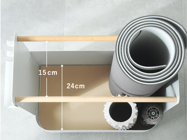 「やるぞ！」と思ったらすぐ取れるフィットネス収納。スタッフが実際に使ってみました[PR]