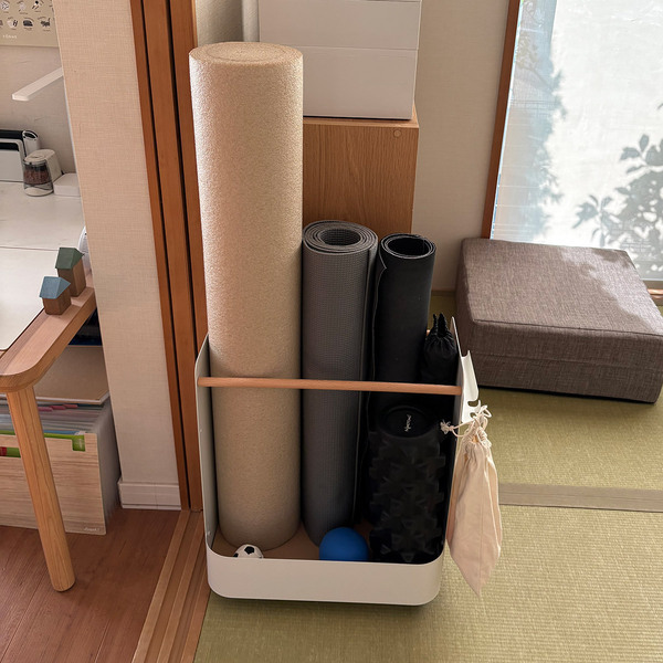 「やるぞ！」と思ったらすぐ取れるフィットネス収納。スタッフが実際に使ってみました[PR]