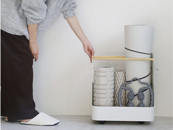 「やるぞ！」と思ったらすぐ取れるフィットネス収納。スタッフが実際に使ってみました[PR]