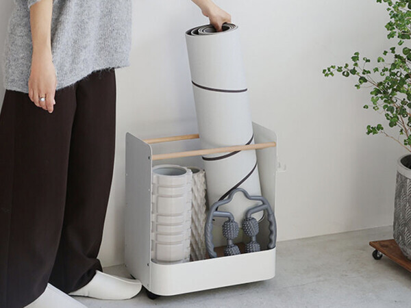 「やるぞ！」と思ったらすぐ取れるフィットネス収納。スタッフが実際に使ってみました[PR]