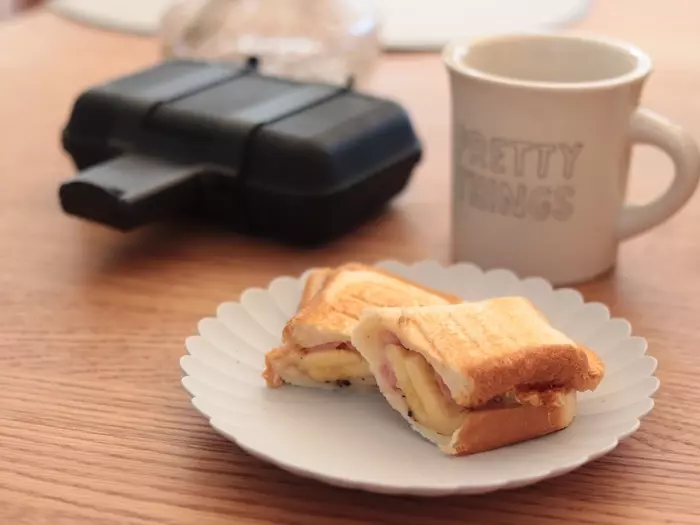 話題の『レンチンホットサンド』に何入れる？スタッフのお気に入りレシピ＆使用レポ発表会