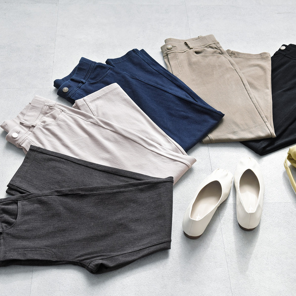 春の即戦力、360度グーーーンと伸びるストレッチパンツ。ベストセラーのはき心地をスタッフ4名がチェック[PR]