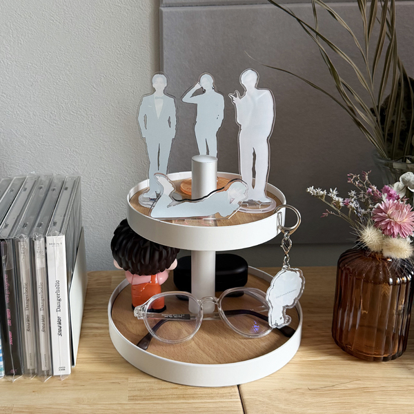 お店のディスプレイ術をサラッと再現！飾れる2段ツリーで、スタッフの「大好きなもの」に特等席を。[PR]