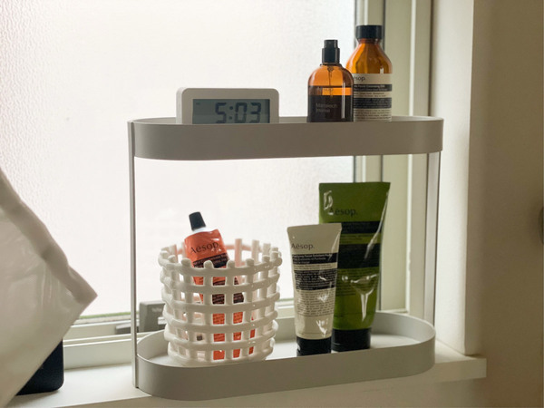 収納力をおしゃれにUP！Ordre（オルドル）の「 飾りながら収納できる 2段ラック」[PR]