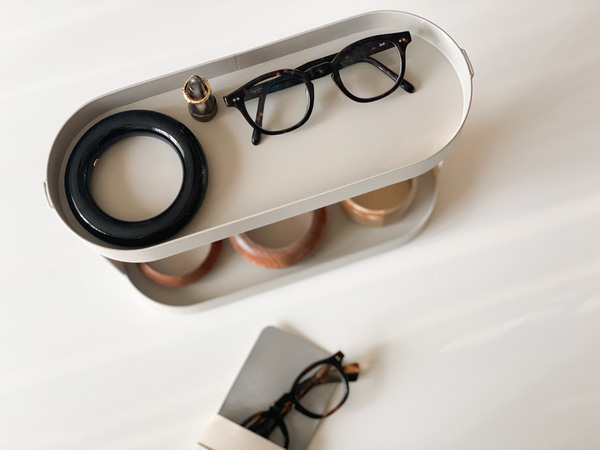 収納力をおしゃれにUP！Ordre（オルドル）の「 飾りながら収納できる 2段ラック」[PR]