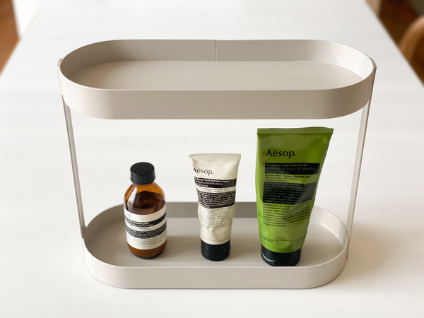 収納力をおしゃれにUP！Ordre（オルドル）の「 飾りながら収納できる 2段ラック」[PR]