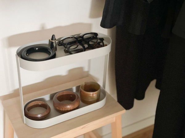 収納力をおしゃれにUP！Ordre（オルドル）の「 飾りながら収納できる 2段ラック」[PR]