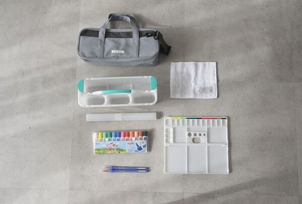 届いたその日からすぐ使える！シンプルで高学年まで使える「絵の具セット」[PR]