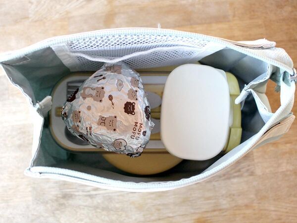 春からの学童弁当に。しっかり入るのにかさばらない！持ち手すっきりランチバッグ[PR]