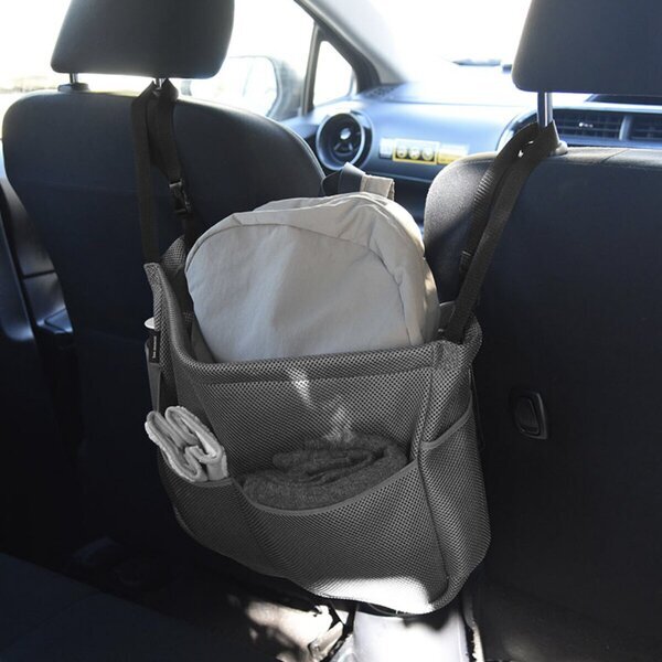 車内快適化の黄金コンビ「カーポケット＆吊り下げゴミ箱」スタッフたちはこう使う！[PR]