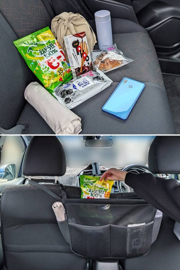 車内快適化の黄金コンビ「カーポケット＆吊り下げゴミ箱」スタッフたちはこう使う！[PR]