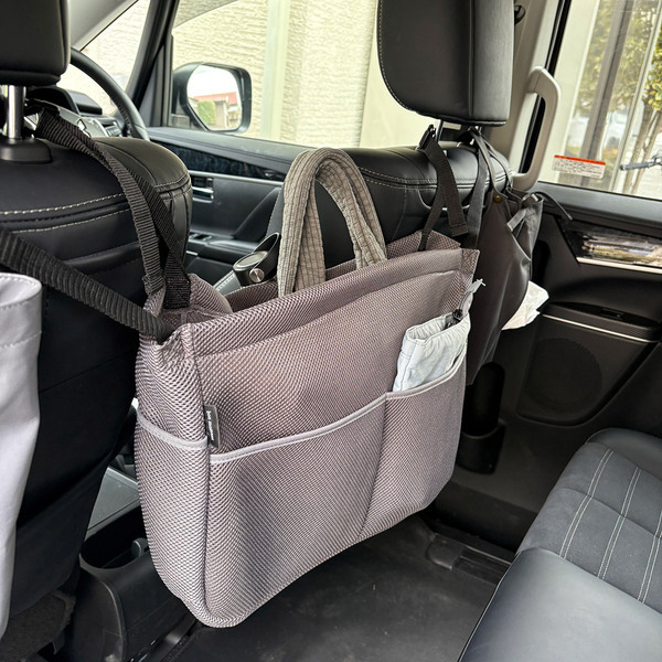 車内快適化の黄金コンビ「カーポケット＆吊り下げゴミ箱」スタッフたちはこう使う！[PR]