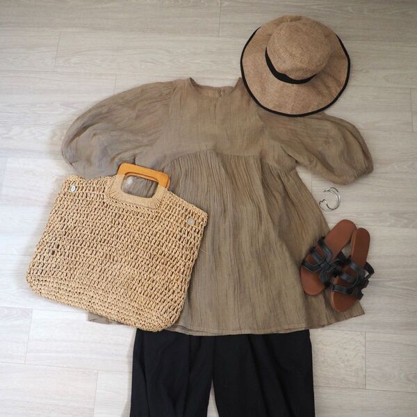 毎日使いにちょうどいい。首後ろまでカバーできる「ジュート風ハット」[PR]