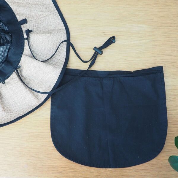 毎日使いにちょうどいい。首後ろまでカバーできる「ジュート風ハット」[PR]