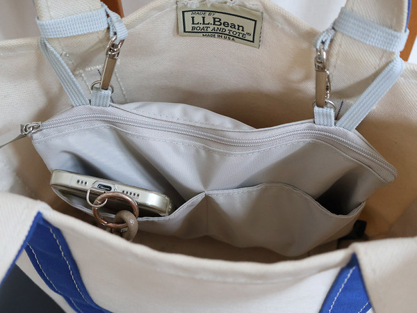 「ここにポケットがあったら...」が叶う。人気の吊り下げタイプのバッグインバッグから、Lサイズ登場。[PR]