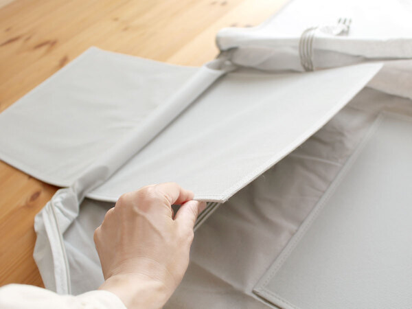 布団の衣替えをラク家事化。冬寝具スッキリ、立て置きできる布団収納ケース[PR]