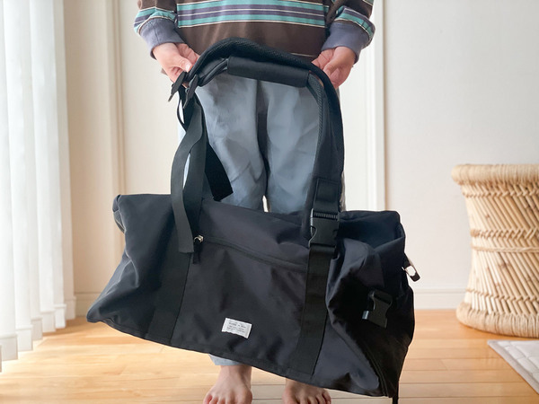 修学旅行や合宿がおしゃれに決まる！「リュックにもなる 3WAY ボストンバッグ 42L」[PR]