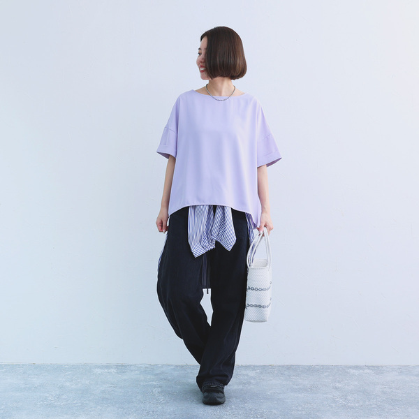 祝12周年！気負わず洗えてきちんとキレイ。夏の定番「Tシャツブラウス」の着心地レビュー[PR]