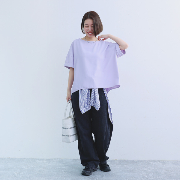 祝12周年！気負わず洗えてきちんとキレイ。夏の定番「Tシャツブラウス」の着心地レビュー[PR]
