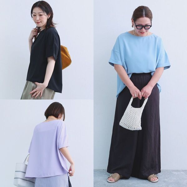 祝12周年！気負わず洗えてきちんとキレイ。夏の定番「Tシャツブラウス」の着心地レビュー[PR]