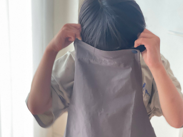 小学校の調理実習にぴったりな、クッカヤプーの「キッズ エプロン 3点セット」[PR]