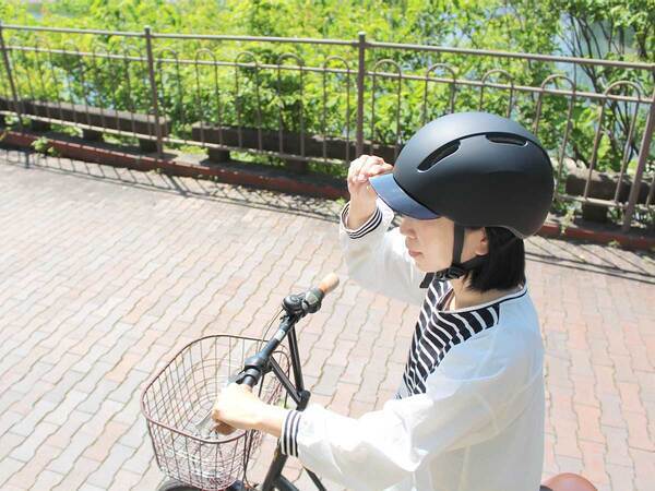 重くない！暑くない！髪がペタンコにならない！これで安心、女性目線な自転車ヘルメット[PR]