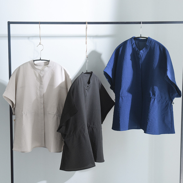 暑い日の“きちんと感”どう作る？きゅっと絞って着回し上手なブラウスのスタッフレビュー[PR]
