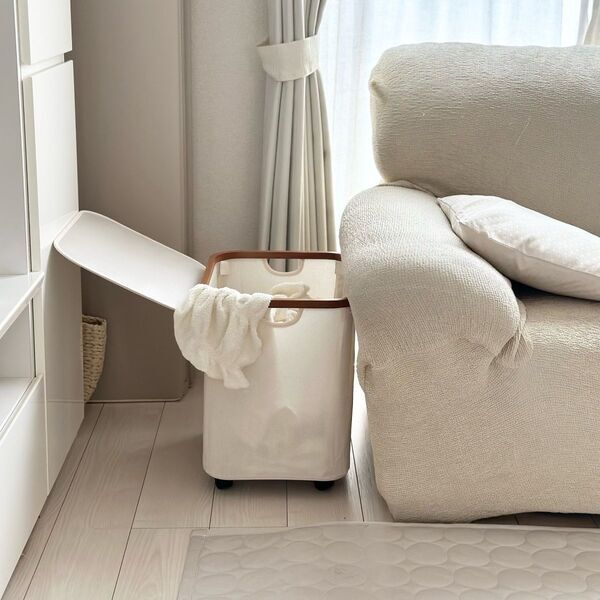 「すっきり暮らす」を叶えてくれる、目隠し機能つきキャスター付き収納【インスタグラマーさんのもの選び】[PR]