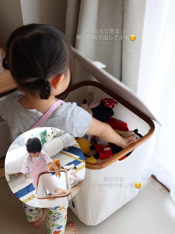 かさ張るおもちゃ、どう片付ける？インスタグラマーさん愛用中のおもちゃ収納３選[PR]
