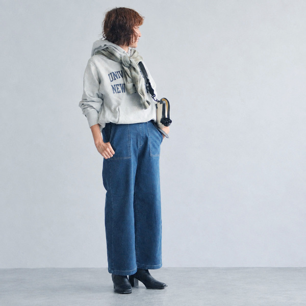 寒くなったら何着よう？「あったか裏パウダー起毛パンツ」からはじめるスタッフの冬支度[PR]
