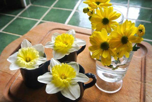 【ほんのひと工夫】フランス人から学ぶ。キッチンウエアを使ったフラワーアレンジ術