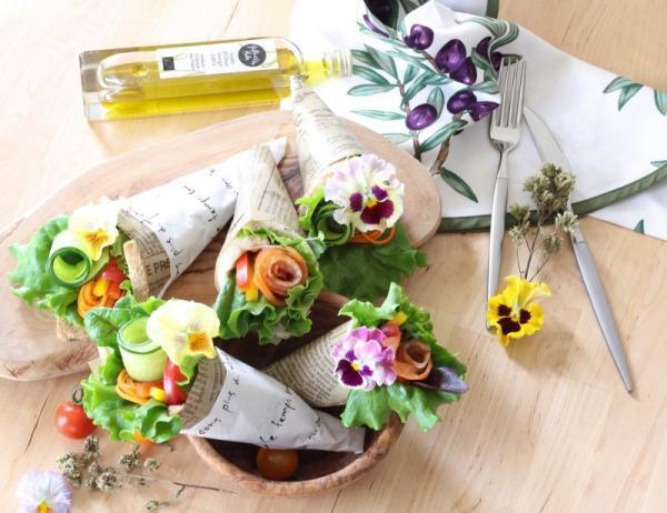 まるで本物のブーケ！ビジュアル系”サンドらず”の作り方とは