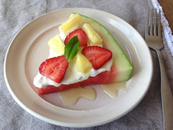 今日インスタにアップしたい！話題の“すいかピザ”って？