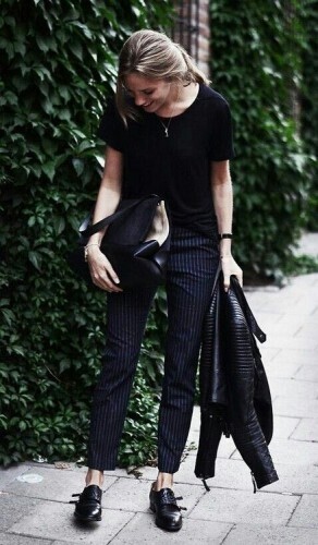 脱・地味なオンナ！流行の「ピンストライプ」を着こなすカンタンなルール