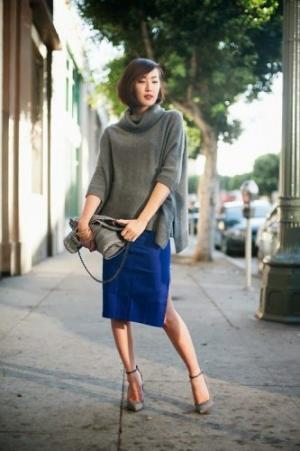 マンネリファッションが見違える！定番「グレー」を秋の旬カラーでアップデート