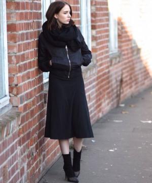 旬のミモレ丈スカートとコートのバランスって？オススメコーデとNG例