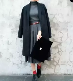 旬のミモレ丈スカートとコートのバランスって？オススメコーデとNG例