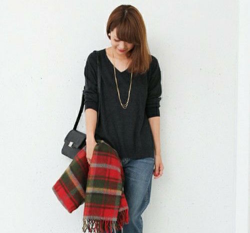 サイズ感を間違えやすい！ニットを一番オシャレに着こなすテク