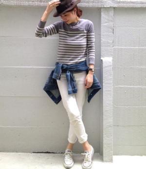 春のシンプル服が「最旬アクセ」で見違える！ヘルシーな色気で女っぷりを上げて