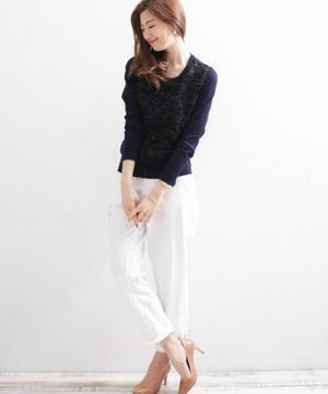 定番カーディガンを新鮮に着こなすには？今季らしいスタイリングの特徴！