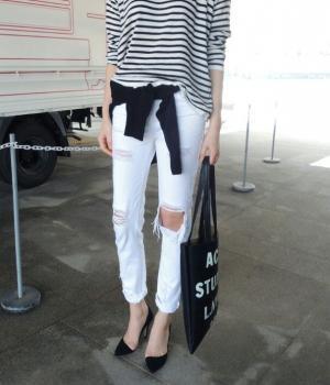 大人シンプル！定番「ボーダーTシャツ」を2015年流に着こなすには？