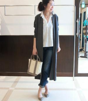 流行のキャンバストートバッグを大人っぽく！きれいめコーデに合わせる方法